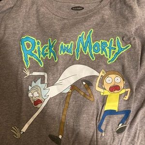 Rick and Morty Shirt; XL